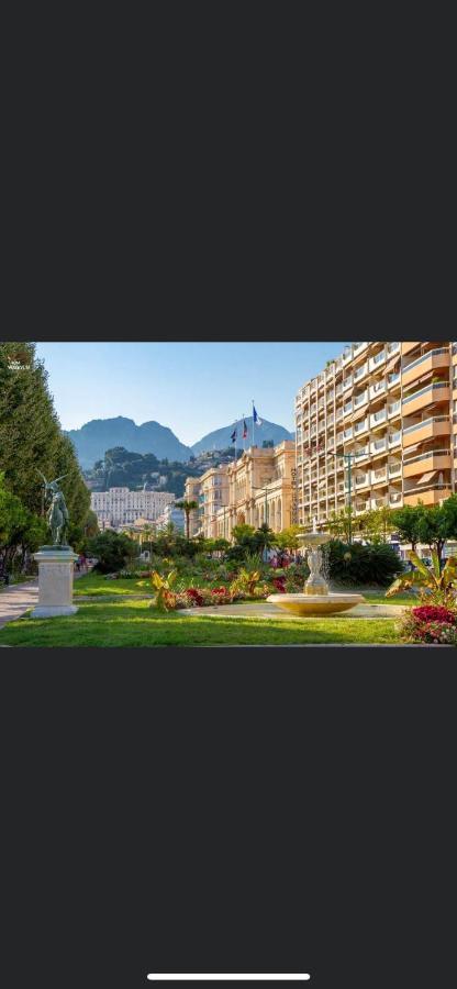 Menton Centre Vue Imprenable Sur Mer Et Jardin Bioves 外观 照片
