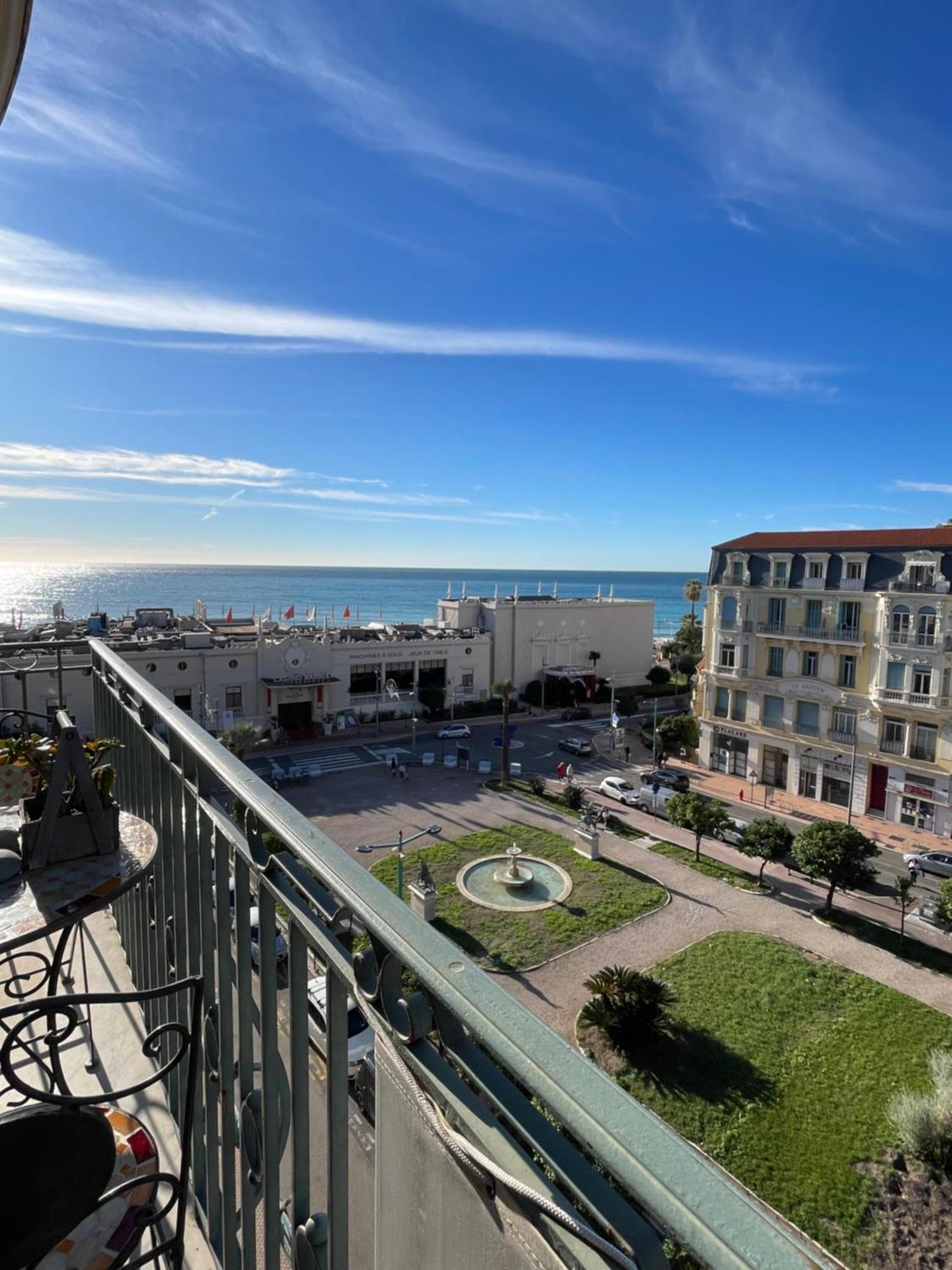 Menton Centre Vue Imprenable Sur Mer Et Jardin Bioves 外观 照片