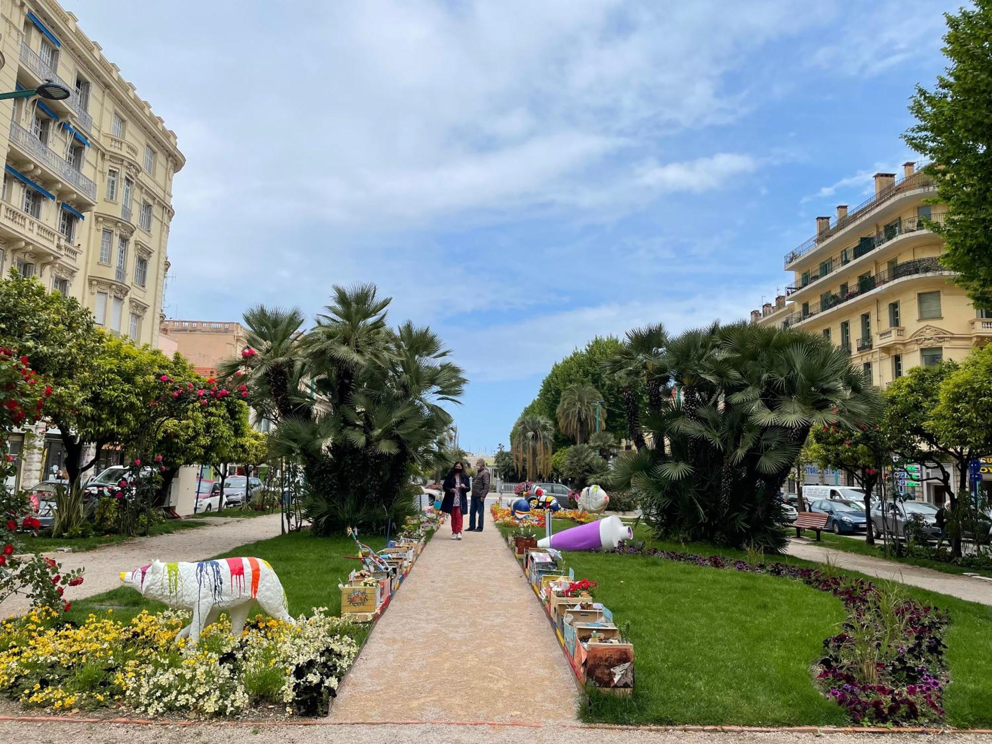 Menton Centre Vue Imprenable Sur Mer Et Jardin Bioves 外观 照片