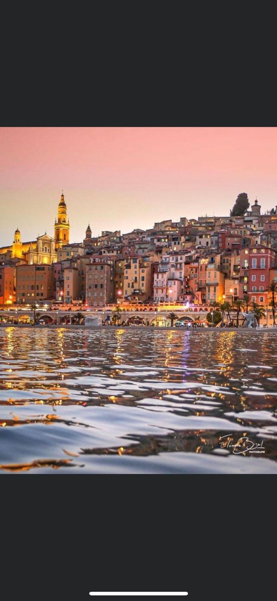 Menton Centre Vue Imprenable Sur Mer Et Jardin Bioves 外观 照片