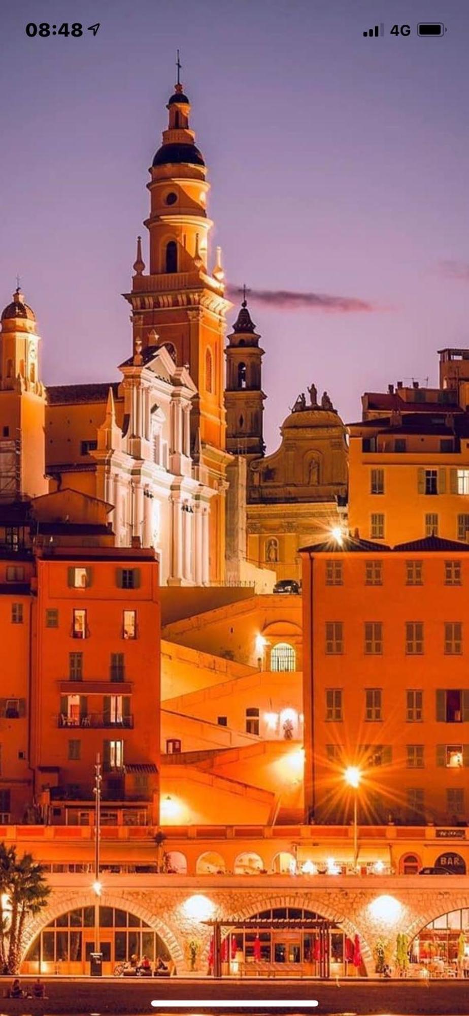 Menton Centre Vue Imprenable Sur Mer Et Jardin Bioves 外观 照片