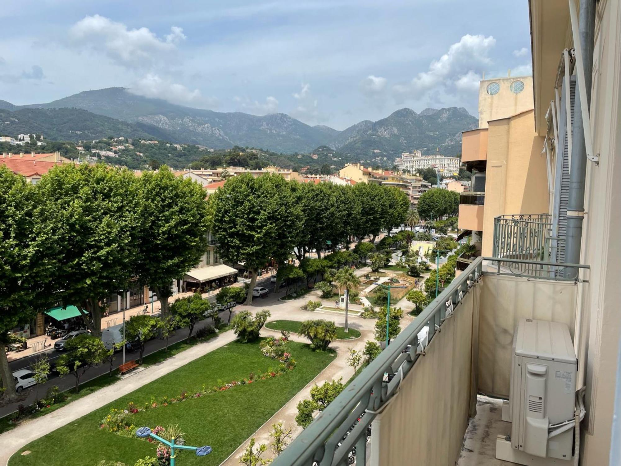 Menton Centre Vue Imprenable Sur Mer Et Jardin Bioves 外观 照片