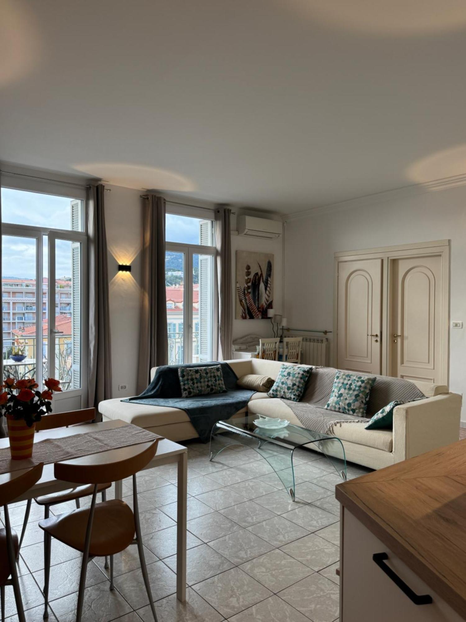 Menton Centre Vue Imprenable Sur Mer Et Jardin Bioves 外观 照片