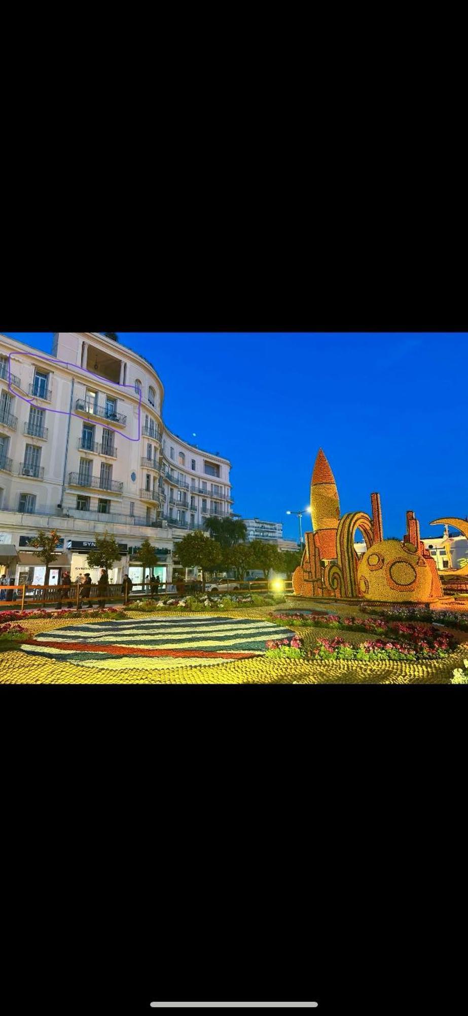 Menton Centre Vue Imprenable Sur Mer Et Jardin Bioves 外观 照片